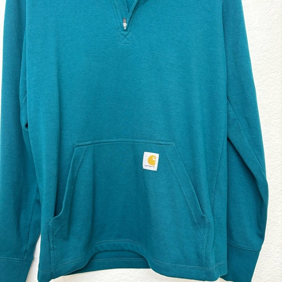 Carhartt RELAXED FIT MIDWEIGHT HALF-ZIP SWEATSHIRT - Picture 2 of 4